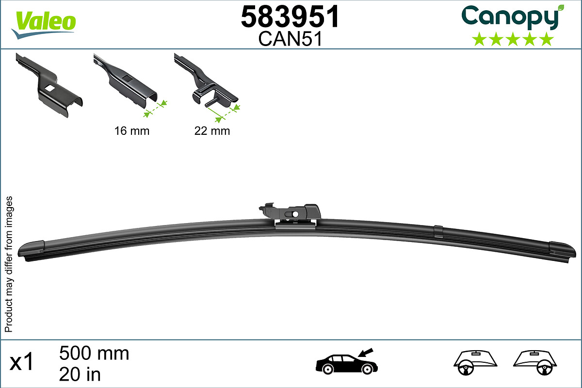 CANOPY , перо на чистачка VALEO